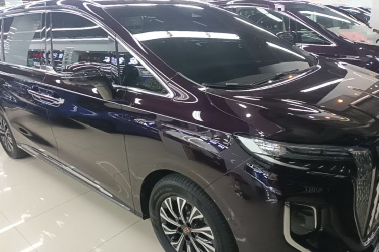 Used Hongqi HQ9 PHEV 2024 2.0T Four-Wheel Drive Luxury Edition Front Right 45 Deg