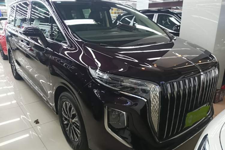 Used Hongqi HQ9 PHEV 2024 2.0T Four-Wheel Drive Luxury Edition Front Right 45 Deg