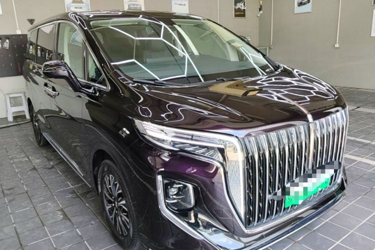Used Hongqi HQ9 PHEV 2024 2.0T Four-Wheel Drive Luxury Edition Front Right 45 Deg