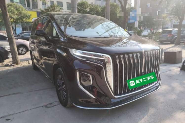 Used Hongqi HQ9 PHEV 2024 2.0T Four-Wheel Drive Business Edition Front Right 45 Deg