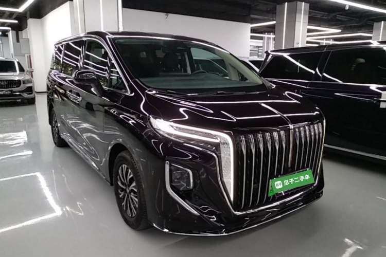 Used Hongqi HQ9 PHEV 2024 2.0T Four-Wheel Drive Luxury Edition Front Right 45 Deg