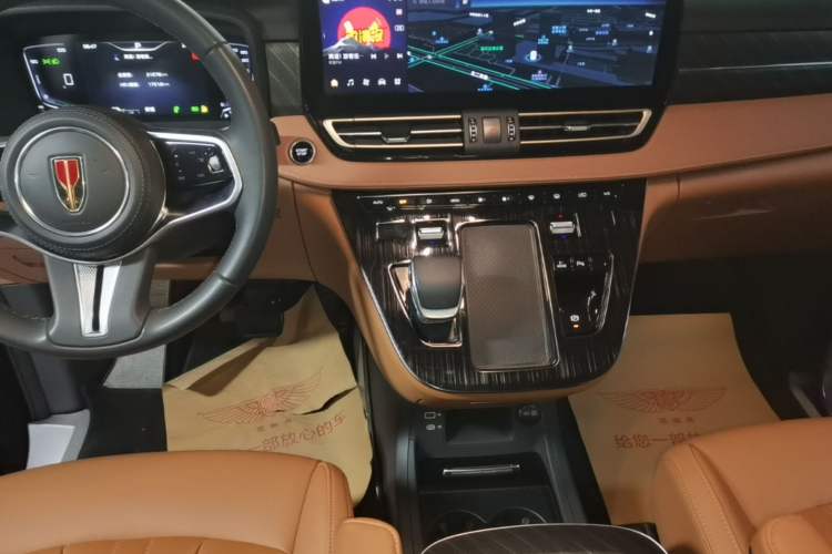 Used Hongqi HQ9 PHEV 2024 2.0T Four-Wheel Drive Business Edition Gear Lever