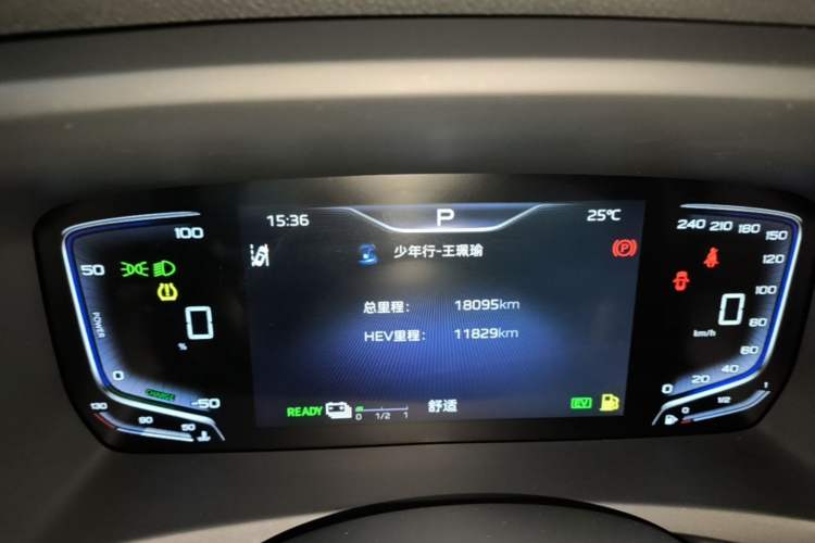 Used Hongqi HQ9 PHEV 2024 2.0T Four-Wheel Drive Luxury Edition Instrument Cluster