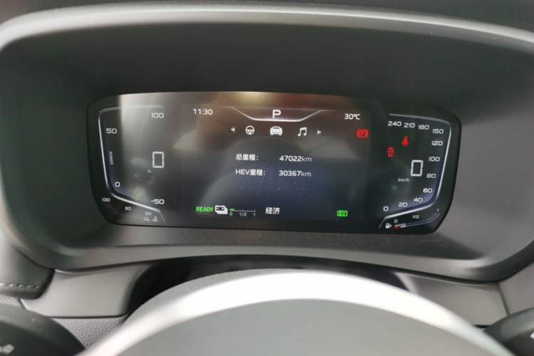 Used Hongqi HQ9 PHEV 2024 2.0T Four-Wheel Drive Business Edition Instrument Cluster