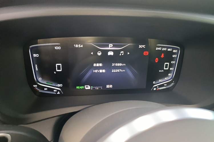 Used Hongqi HQ9 PHEV 2024 2.0T Four-Wheel Drive Luxury Edition Instrument Cluster