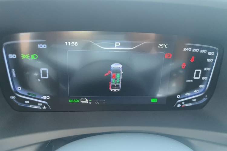 Used Hongqi HQ9 PHEV 2024 2.0T Four-Wheel Drive Business Edition Instrument Cluster