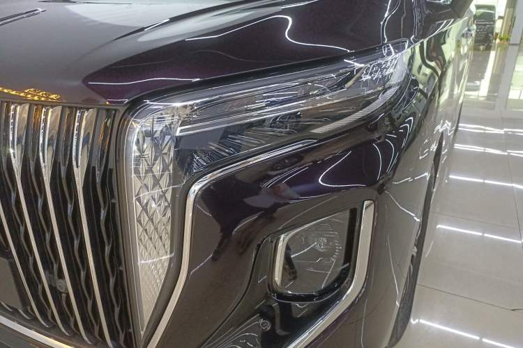 Used Hongqi HQ9 PHEV 2024 2.0T Four-Wheel Drive Business Edition Left Front Headlight