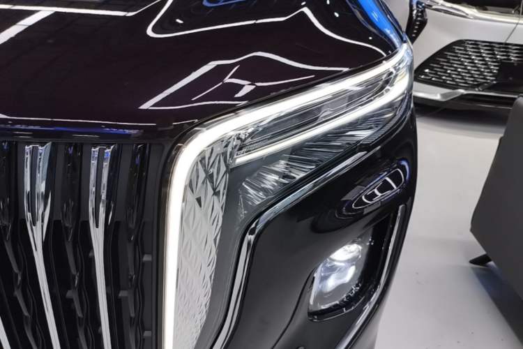 Used Hongqi HQ9 PHEV 2024 2.0T Four-Wheel Drive Business Edition Left Front Headlight
