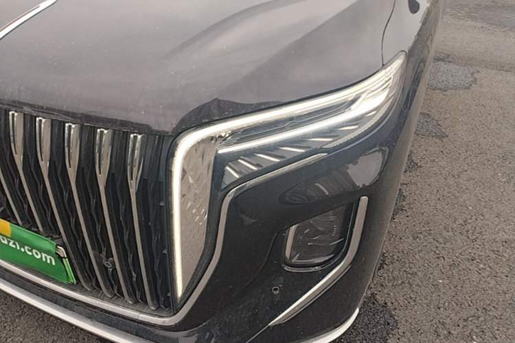 Used Hongqi HQ9 PHEV 2024 2.0T Four-Wheel Drive Business Edition Left Front Headlight