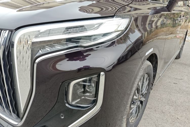 Used Hongqi HQ9 PHEV 2024 2.0T Four-Wheel Drive Luxury Edition Left Front Headlight