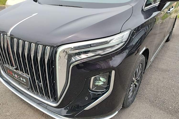 Used Hongqi HQ9 PHEV 2024 2.0T Four-Wheel Drive Business Edition Left Front Headlight