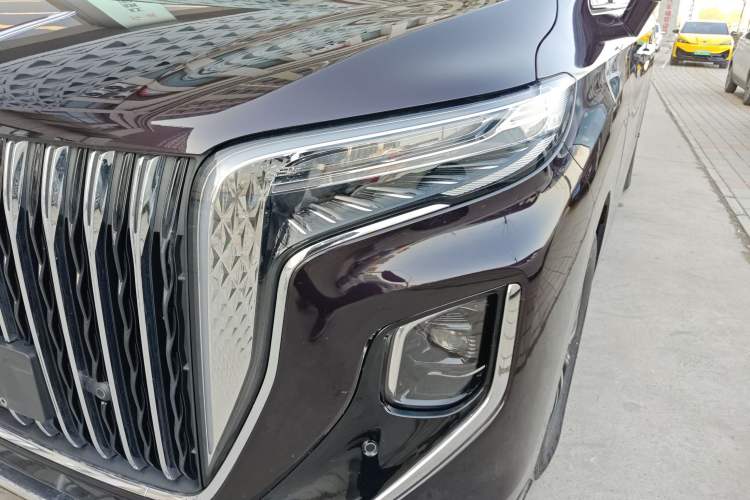 Used Hongqi HQ9 PHEV 2024 2.0T Four-Wheel Drive Business Edition Left Front Headlight