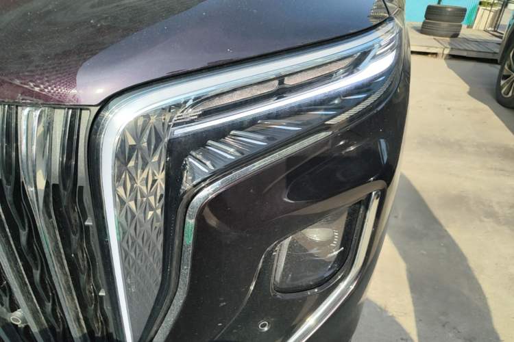 Used Hongqi HQ9 PHEV 2024 2.0T Four-Wheel Drive Business Edition Left Front Headlight