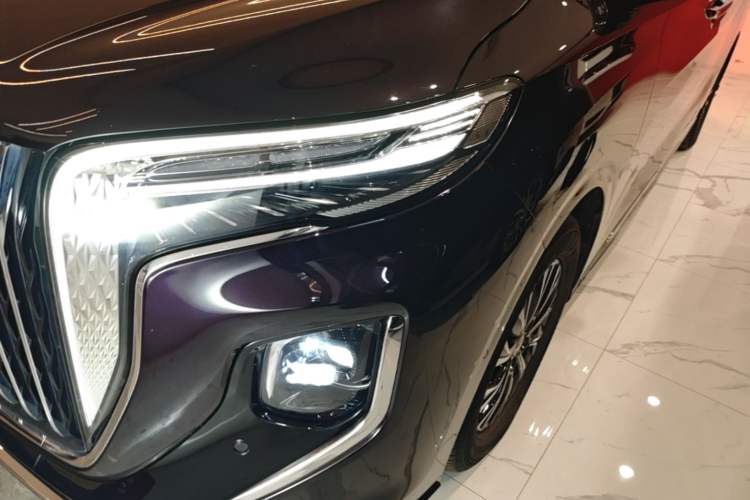 Used Hongqi HQ9 PHEV 2024 2.0T Four-Wheel Drive Luxury Edition Left Front Headlight