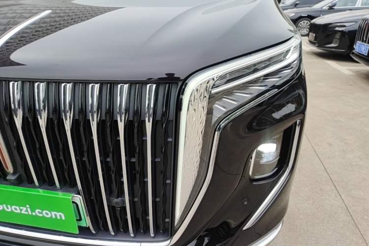 Used Hongqi HQ9 PHEV 2024 2.0T Four-Wheel Drive Luxury Edition Left Front Headlight