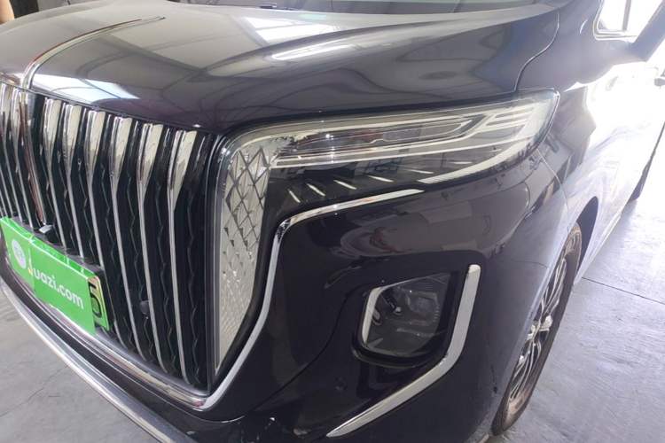 Used Hongqi HQ9 PHEV 2024 2.0T Four-Wheel Drive Luxury Edition Left Front Headlight