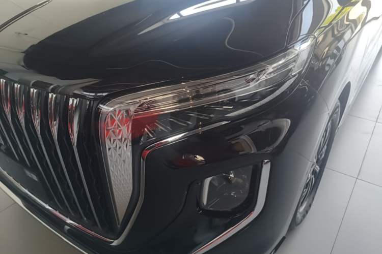 Used Hongqi HQ9 PHEV 2024 2.0T Four-Wheel Drive Luxury Edition Left Front Headlight
