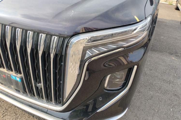 Used Hongqi HQ9 PHEV 2024 2.0T Four-Wheel Drive Business Edition Left Front Headlight