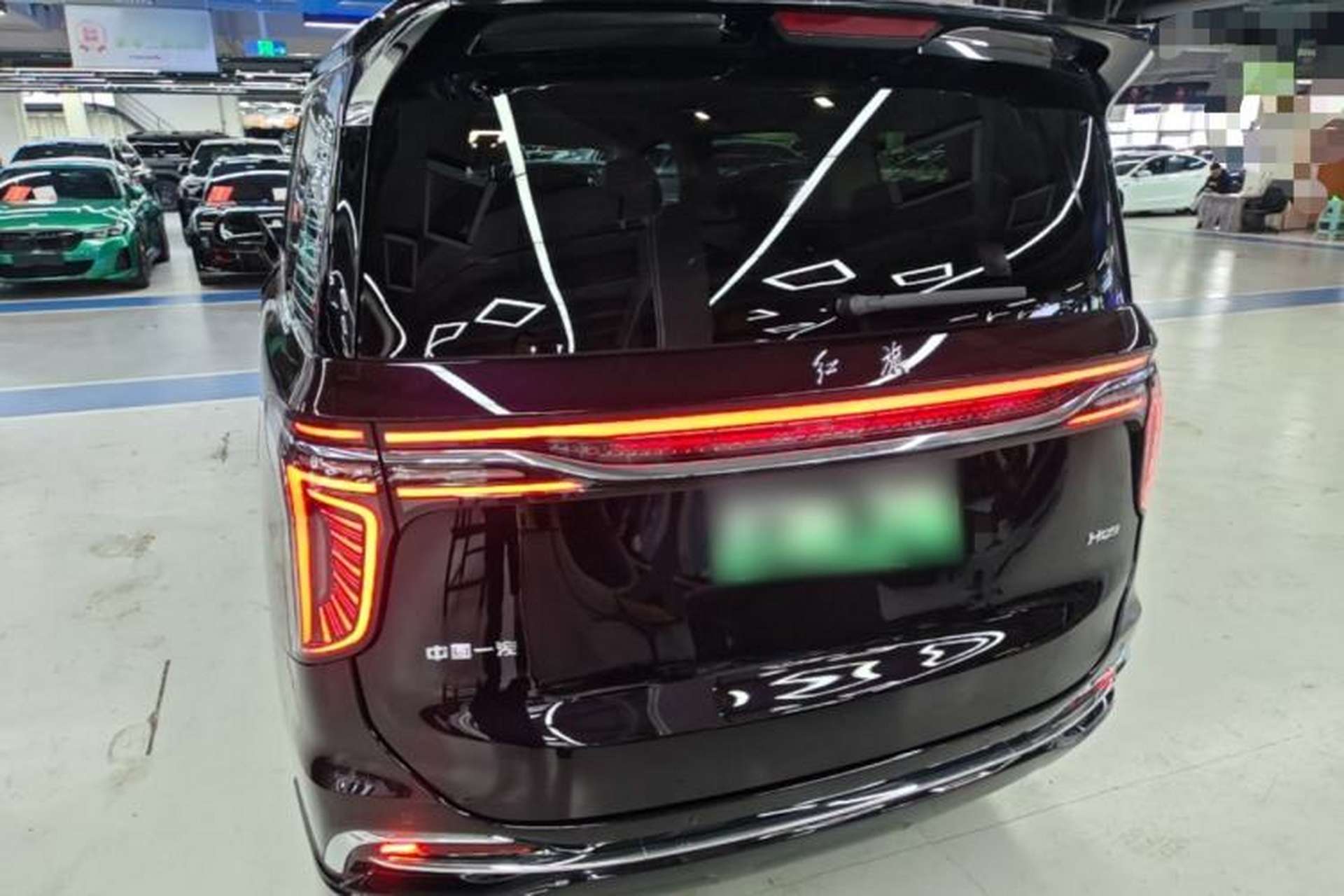 Used Hongqi HQ9 PHEV 2024 2.0T Four-Wheel Drive Luxury Edition Rear
