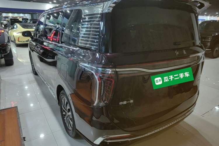 Used Hongqi HQ9 PHEV 2024 2.0T Four-Wheel Drive Luxury Edition Rear Left 45 Deg