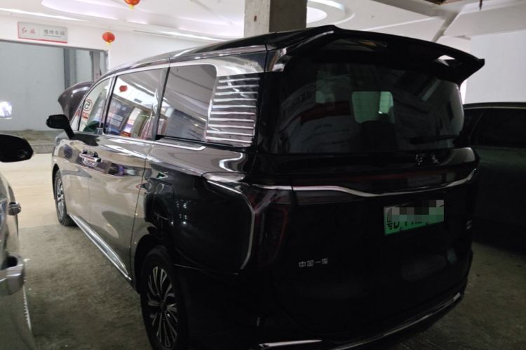 Used Hongqi HQ9 PHEV 2024 2.0T Four-Wheel Drive Luxury Edition Rear Left 45 Deg