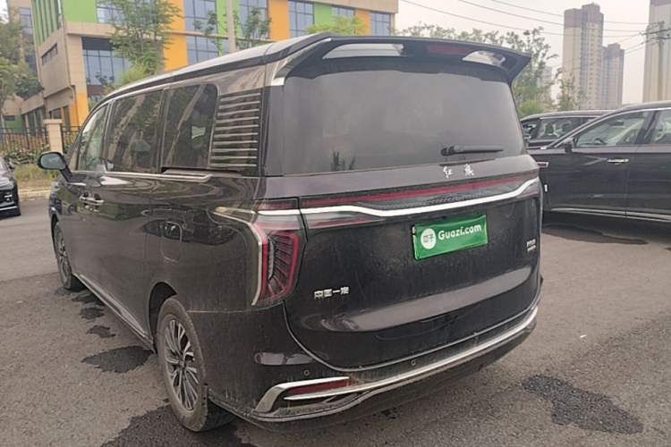 Used Hongqi HQ9 PHEV 2024 2.0T Four-Wheel Drive Business Edition Rear Left 45 Deg