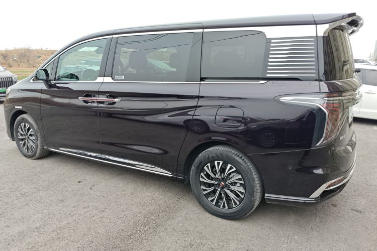 Used Hongqi HQ9 PHEV 2024 2.0T Four-Wheel Drive Luxury Edition Rear Left 45 Deg