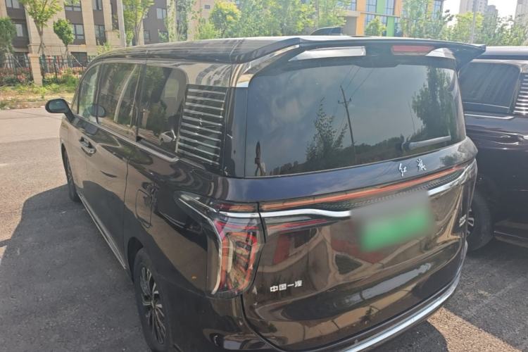 Used Hongqi HQ9 PHEV 2024 2.0T Four-Wheel Drive Business Edition Rear Left 45 Deg