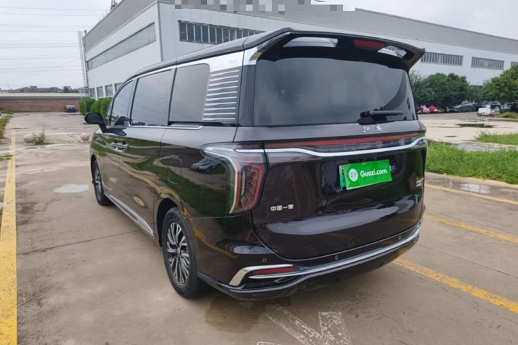 Used Hongqi HQ9 PHEV 2024 2.0T Four-Wheel Drive Business Edition Rear Left 45 Deg