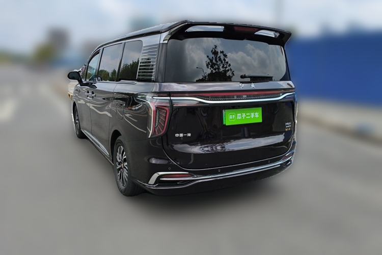 Used Hongqi HQ9 PHEV 2024 2.0T Four-Wheel Drive Business Edition Rear Left 45 Deg