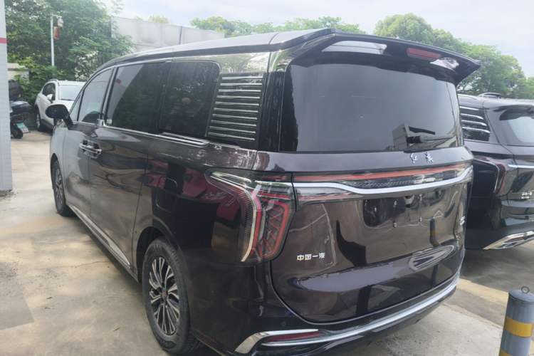 Used Hongqi HQ9 PHEV 2024 2.0T Four-Wheel Drive Luxury Edition Rear Left 45 Deg