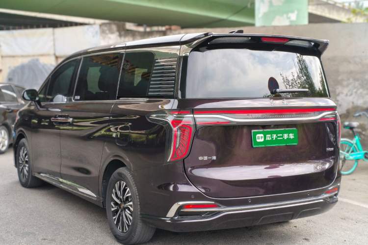 Used Hongqi HQ9 PHEV 2024 2.0T Four-Wheel Drive Luxury Edition Rear Left 45 Deg
