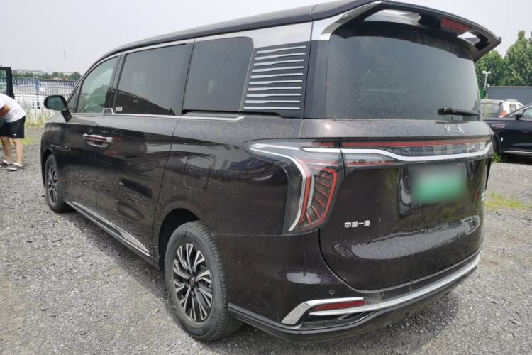 Used Hongqi HQ9 PHEV 2024 2.0T Four-Wheel Drive Business Edition Rear Left 45 Deg