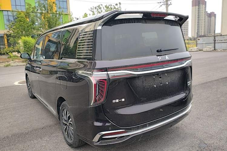 Used Hongqi HQ9 PHEV 2024 2.0T Four-Wheel Drive Business Edition Rear Left 45 Deg