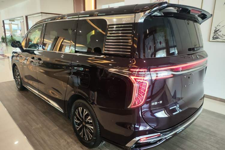 Used Hongqi HQ9 PHEV 2024 2.0T Four-Wheel Drive Luxury Edition Rear Left 45 Deg