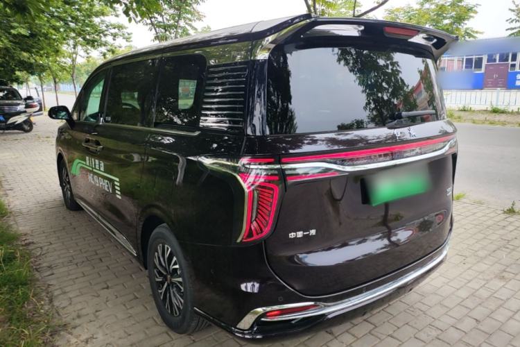 Used Hongqi HQ9 PHEV 2024 2.0T Four-Wheel Drive Luxury Edition Rear Left 45 Deg