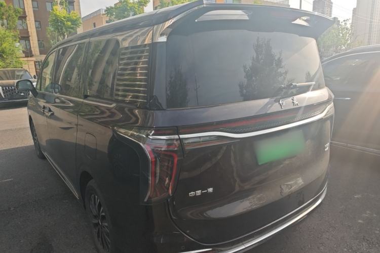 Used Hongqi HQ9 PHEV 2024 2.0T Four-Wheel Drive Business Edition Rear Left 45 Deg