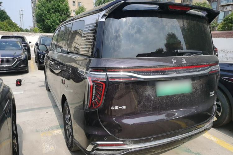 Used Hongqi HQ9 PHEV 2024 2.0T Four-Wheel Drive Business Edition Rear Left 45 Deg