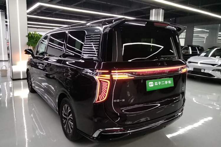 Used Hongqi HQ9 PHEV 2024 2.0T Four-Wheel Drive Luxury Edition Rear Left 45 Deg