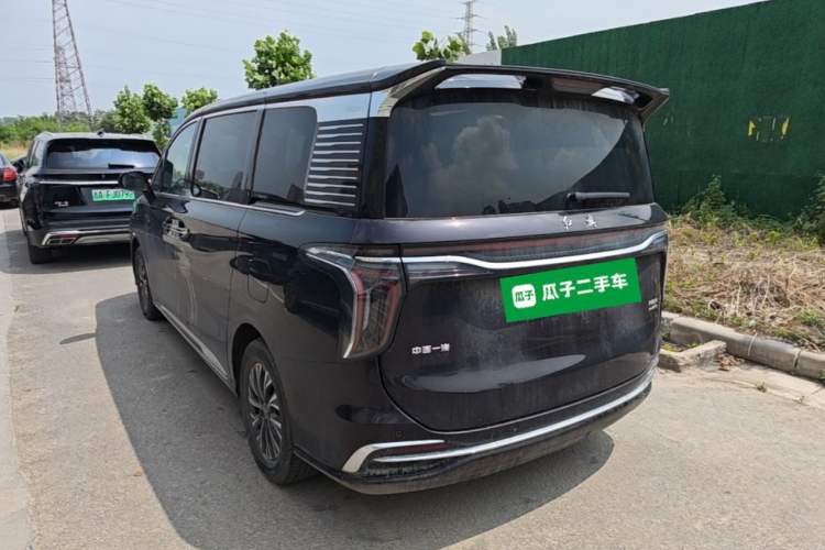 Used Hongqi HQ9 PHEV 2024 2.0T Four-Wheel Drive Business Edition Rear Left 45 Deg