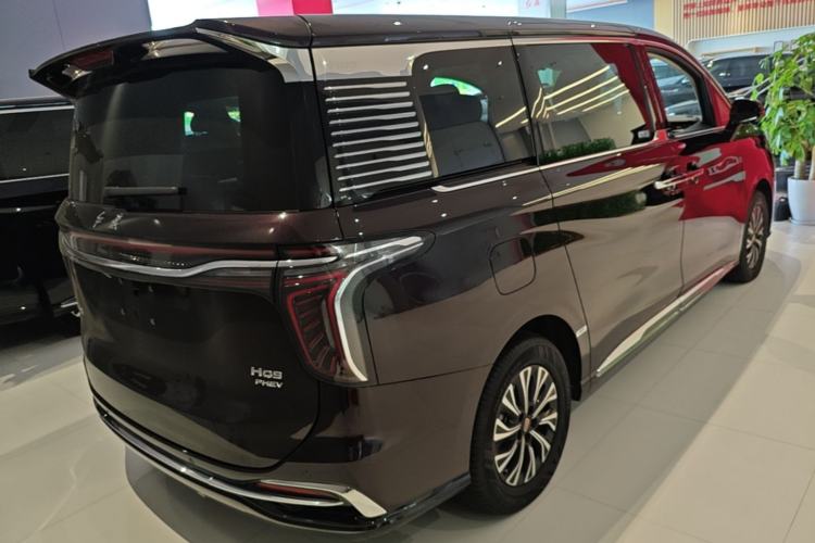 Used Hongqi HQ9 PHEV 2024 2.0T Four-Wheel Drive Business Edition Rear Right 45 Deg