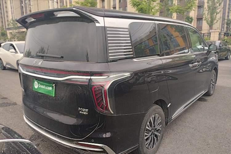 Used Hongqi HQ9 PHEV 2024 2.0T Four-Wheel Drive Business Edition Rear Right 45 Deg