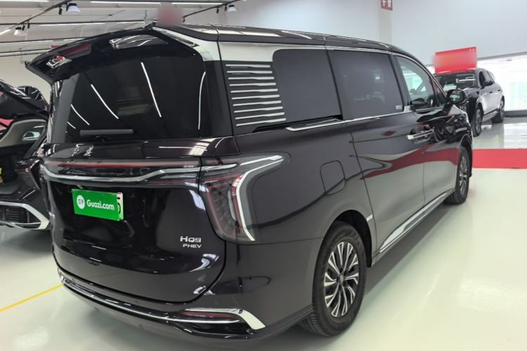 Used Hongqi HQ9 PHEV 2024 2.0T Four-Wheel Drive Business Edition Rear Right 45 Deg