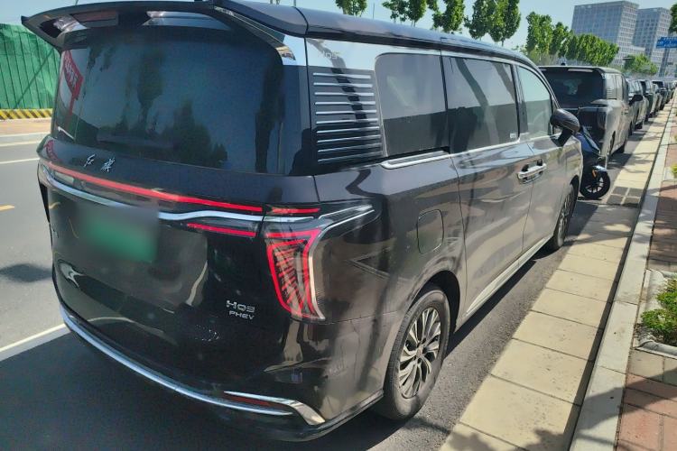 Used Hongqi HQ9 PHEV 2024 2.0T Four-Wheel Drive Business Edition Rear Right 45 Deg