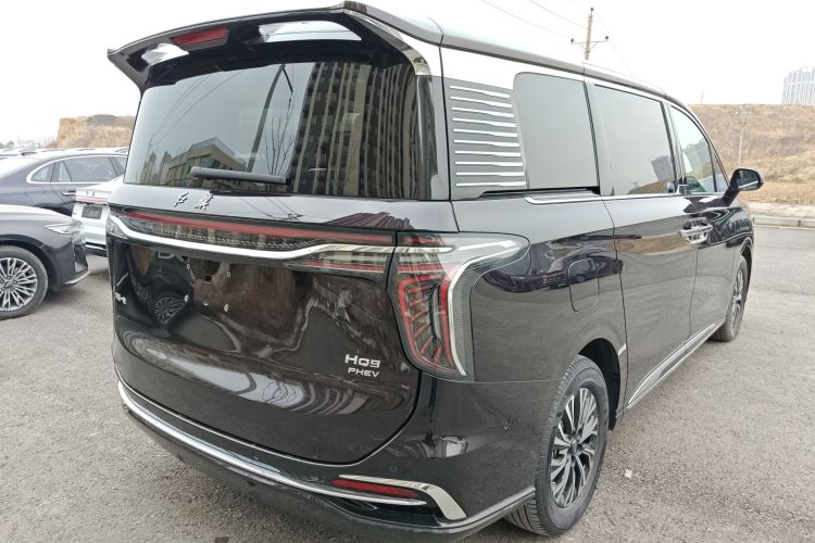 Used Hongqi HQ9 PHEV 2024 2.0T Four-Wheel Drive Luxury Edition Rear Right 45 Deg