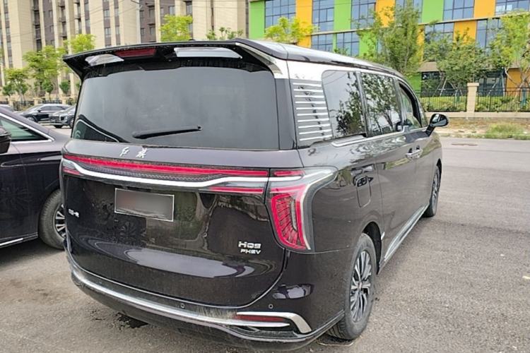 Used Hongqi HQ9 PHEV 2024 2.0T Four-Wheel Drive Business Edition Rear Right 45 Deg