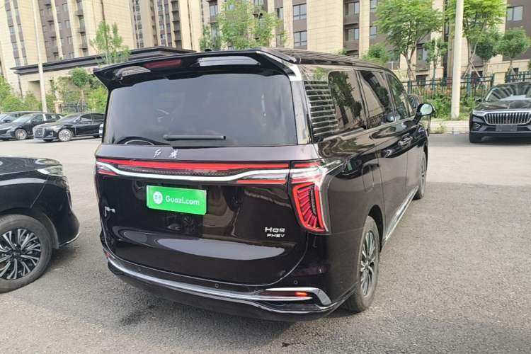 Used Hongqi HQ9 PHEV 2024 2.0T Four-Wheel Drive Business Edition Rear Right 45 Deg