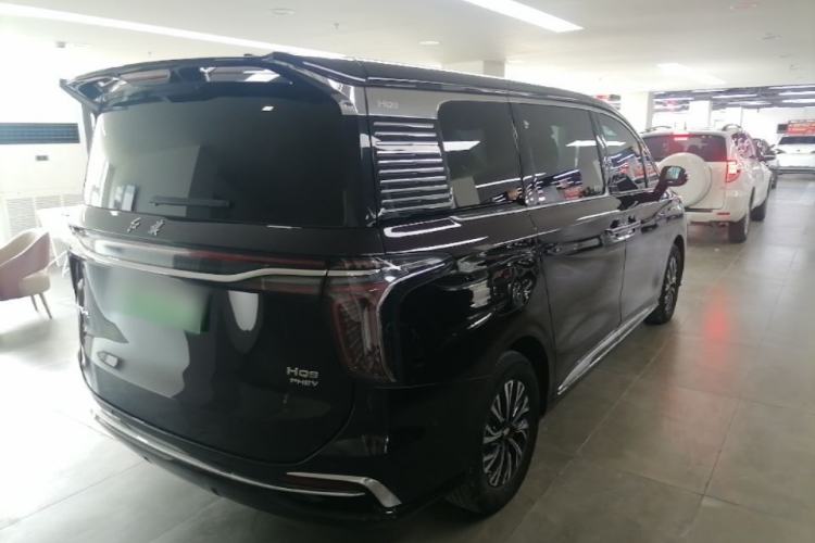 Used Hongqi HQ9 PHEV 2024 2.0T Four-Wheel Drive Luxury Edition Rear Right 45 Deg