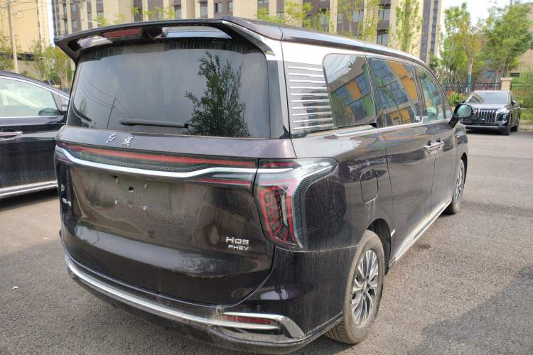 Used Hongqi HQ9 PHEV 2024 2.0T Four-Wheel Drive Business Edition Rear Right 45 Deg