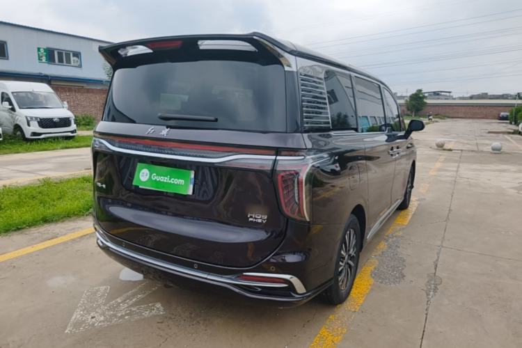 Used Hongqi HQ9 PHEV 2024 2.0T Four-Wheel Drive Business Edition Rear Right 45 Deg